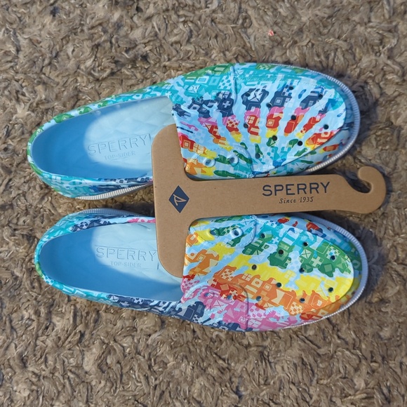 Sperry A/O Float Pride Boat Shoe - Picture 2 of 4